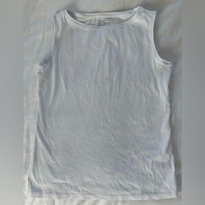 Talbots Small Petite White Tank Top